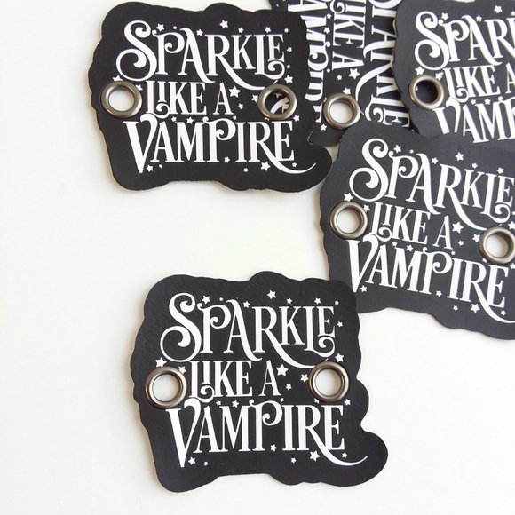 4/$20 Vampire roller skate lace patch shoelace charm - Picture 2 of 7